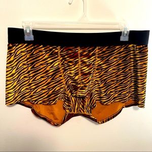 ASOS Velour Tiger Stripe Boxer Briefs